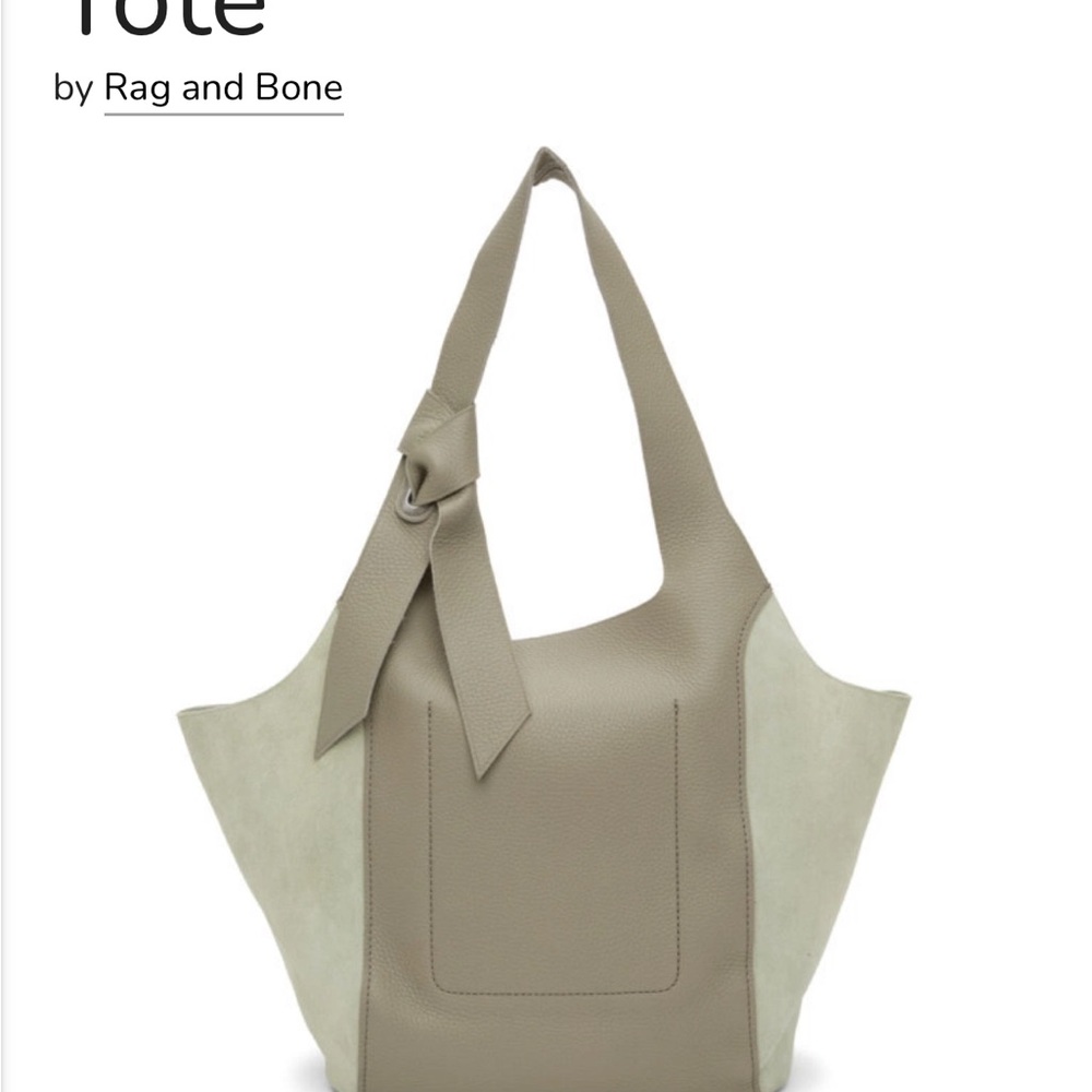 rag & bone Taupe and Cream Women's Tote